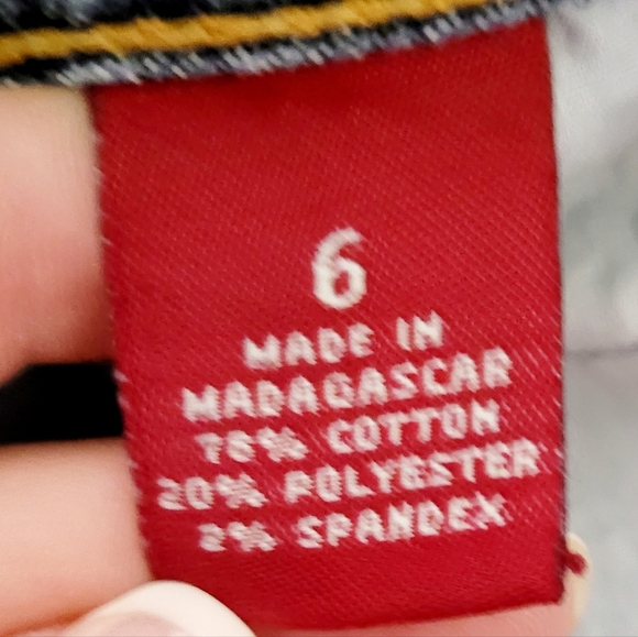 U.S. POLO ASSN Bootcut Stretch Jeans Womans Size 6 - Picture 10 of 11